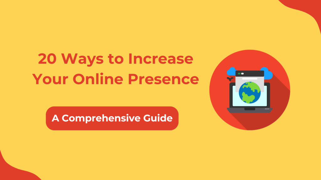 online presence, digital presence, website presence